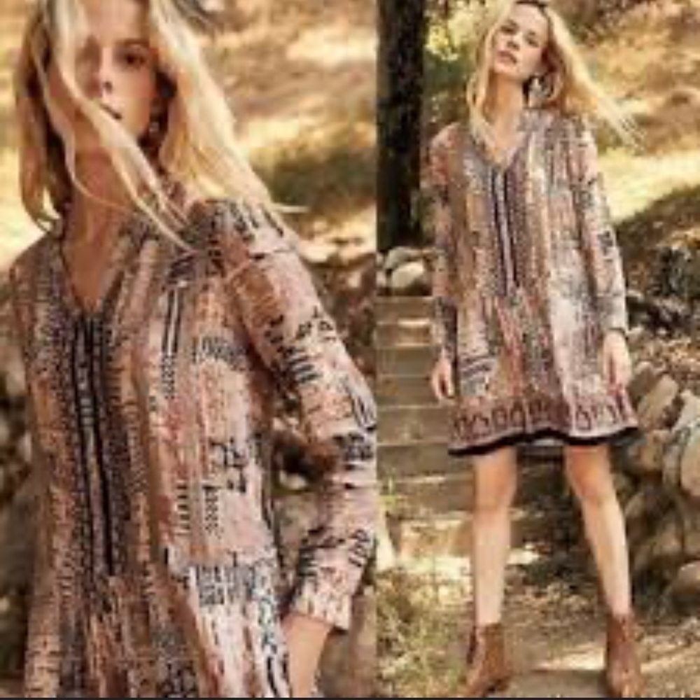Tiny anthropologie Ismelda Bohemian tunic dress - Picture 2 of 11